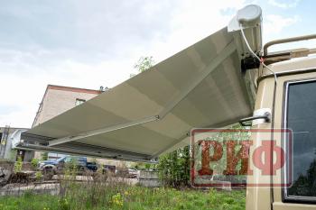 73 799 р. Маркиза автомобильная РИФ 2,5х2,0 м кассетная с электроприводом, корпус белый РИФ rif5833-2520m  с доставкой в г. Пермь. Увеличить фотографию 13