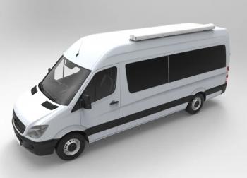 113 999 р. Маркиза автомобильная РИФ 4,0х2,5 м кассетная с электроприводом, корпус белый РИФ rif5833-4025m  с доставкой в г. Пермь. Увеличить фотографию 2