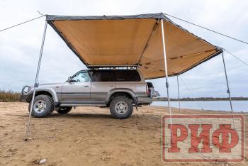 25 749 р. Маркиза автомобильная РИФ комбинированная (прямоугольная с веерной частью) 2,0х2,5 м (левая) РИФ rifavf0720250601  с доставкой в г. Пермь. Увеличить фотографию 7