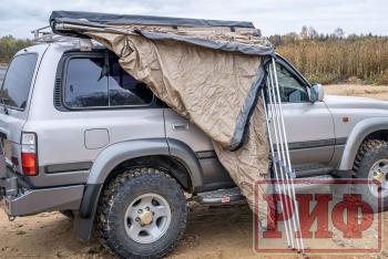 25 759 р. Маркиза автомобильная РИФ комбинированная (прямоугольная с веерной частью) 2,0х2,5 м (правая) РИФ rifavf0720250602  с доставкой в г. Пермь. Увеличить фотографию 19