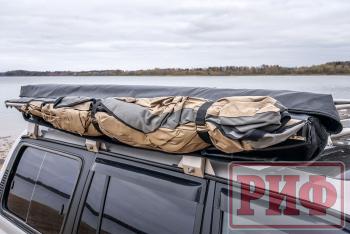 26 189 р. Маркиза автомобильная РИФ комбинированная (прямоугольная с веерной частью) 2,0х2,0 м (правая) РИФ rifavf072520602  с доставкой в г. Пермь. Увеличить фотографию 14
