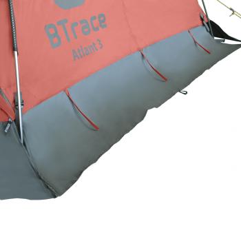 12 699 р. Палатка BTrace Atlant 3 (Красный) BTrace t0520  с доставкой в г. Пермь. Увеличить фотографию 8