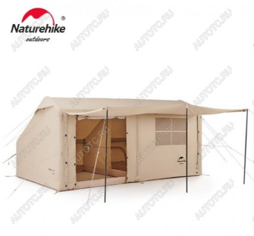 132 999 р. Палатка Naturehike надувная Extend Air 12 Y , песочная Naturehike cnh22zp008-cv  с доставкой в г. Пермь