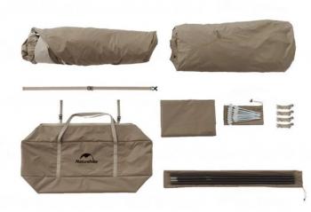 39 259 р. Палатка Naturehike Village 6.0 II поколения 4-местная, коричневая Naturehike cnk2300zp021-br  с доставкой в г. Пермь. Увеличить фотографию 8