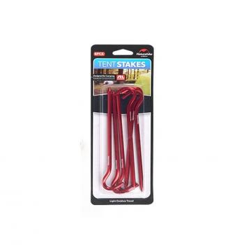 349 р. Колышки Naturehike алюминиевые (6 шт.) 17 см, красный, шестигранный Naturehike nh17d027-d-re  с доставкой в г. Пермь. Увеличить фотографию 2