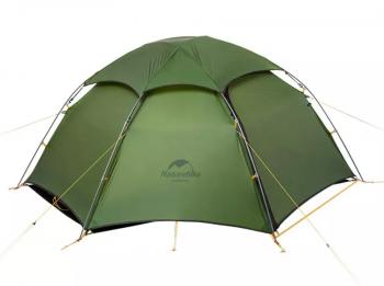 23 359 р. Палатка Naturehike Cloud Peak 20D Si 2-местная, алюминиевый каркас, зеленая Naturehike nh17k240-y-dgr  с доставкой в г. Пермь. Увеличить фотографию 1
