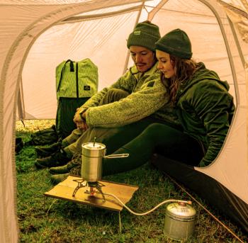 15 659 р. Палатка Naturehike Opalus 3-местная, алюминиевый каркас, оранжевый Naturehike nh17l001-l-tor  с доставкой в г. Пермь. Увеличить фотографию 9