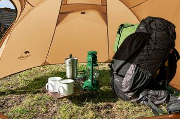 15 659 р. Палатка Naturehike Opalus 3-местная, алюминиевый каркас, оранжевый Naturehike nh17l001-l-tor  с доставкой в г. Пермь. Увеличить фотографию 7