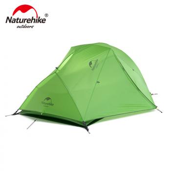 19 519 р. Палатка Naturehike Star-river Si 2-местная, алюминиевый каркас, сверхлегкая, зеленый Naturehike nh17t012-t-dgr  с доставкой в г. Пермь. Увеличить фотографию 1