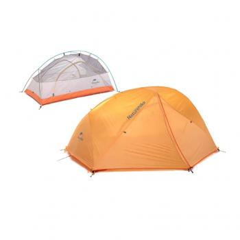 13 699 р. Палатка Naturehike Star-river Si 2-местная, алюминиевый каркас, сверхлегкая, оранжевая Naturehike nh17t012-t-dor  с доставкой в г. Пермь. Увеличить фотографию 2