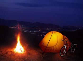 20 649 р. Палатка Naturehike Cycling (Spider) Si 1-местная, алюминиевый каркас, сверхлегкая, оранжевая Naturehike nh18a095-d-dor  с доставкой в г. Пермь. Увеличить фотографию 18