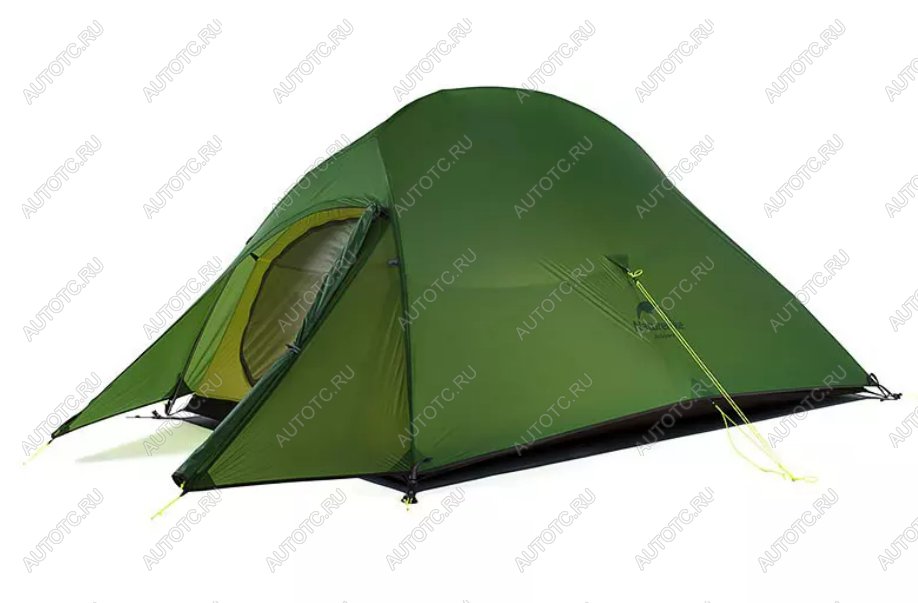 26 239 р. Палатка Naturehike Cloud Up Si 3-местная, алюминиевый каркас, сверхлегкая, зеленая Naturehike nh18t030-t-dfgr  с доставкой в г. Пермь