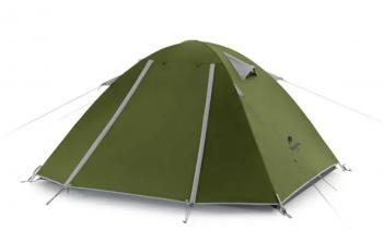 11 989 р. Палатка Naturehike P-Series 4-местная, алюминиевый каркас, зеленая Naturehike nh18z044-p-4dgr  с доставкой в г. Пермь. Увеличить фотографию 1