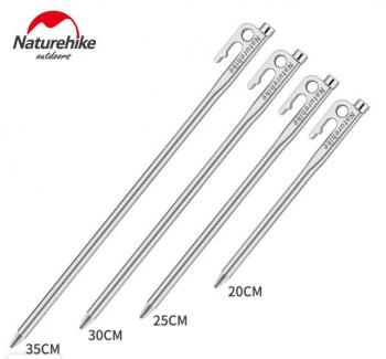 739 р. Колышек для палатки Naturehike нержавеющая сталь 25 см Naturehike nh19pj014-sl25  с доставкой в г. Пермь. Увеличить фотографию 3