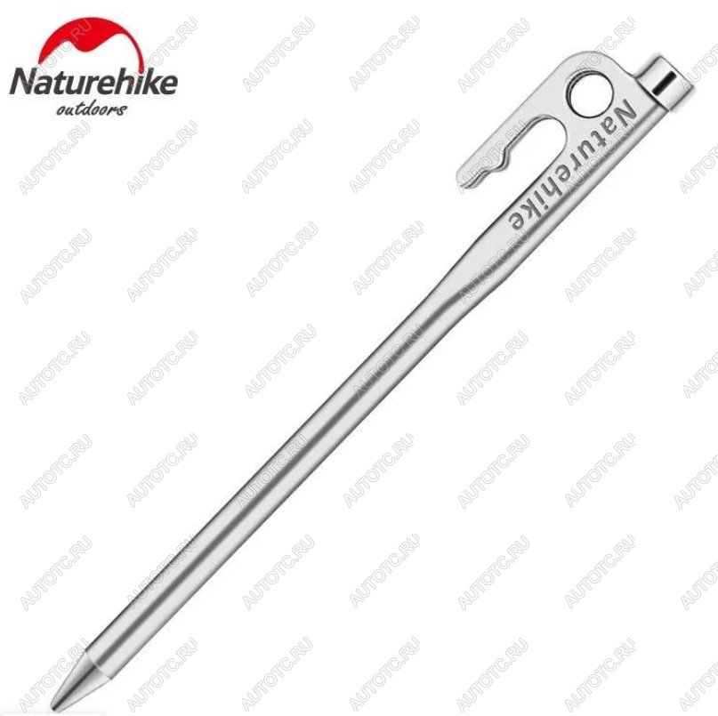 739 р. Колышек для палатки Naturehike нержавеющая сталь 25 см Naturehike nh19pj014-sl25  с доставкой в г. Пермь