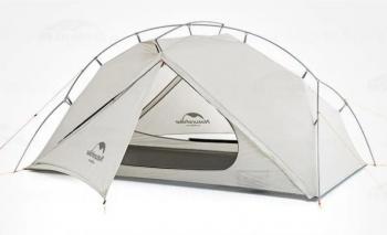 13 669 р. Палатка Naturehike VIK Si, 2-местная, алюминиевый каркас, белая Naturehike nh19zp003-1-2w  с доставкой в г. Пермь. Увеличить фотографию 1