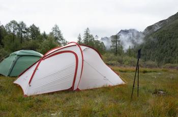 26 969 р. Палатка Naturehike Hiby Si 4-местная, алюминиевый каркас, серо-красный Naturehike nh19zp005-dg  с доставкой в г. Пермь. Увеличить фотографию 14