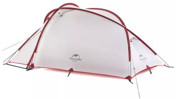 21 599 р. Палатка Naturehike Hiby Si 3-местная, алюминиевый каркас, серо-красная Naturehike nh19zp016-dg  с доставкой в г. Пермь. Увеличить фотографию 4