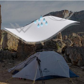 23 149 р. Палатка Naturehike Cloud Up-Wing Si 2-местная, алюминиевый каркас, серо-синяя Naturehike nh19zp083-2-2wdgrbl  с доставкой в г. Пермь. Увеличить фотографию 4