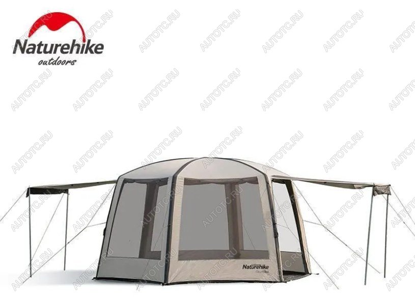 62 219 р. Палатка-шатер Naturehike, надувной каркас, золотистый Naturehike nh20tm002-gold  с доставкой в г. Пермь