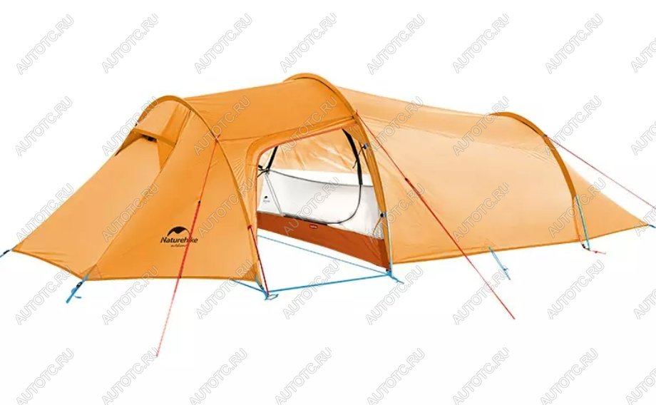 16 999 р. Палатка Naturehike Opalus 2-местная, алюминиевый каркас, оранжевая Naturehike nh20zp001-tor  с доставкой в г. Пермь