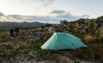 14 609 р. Палатка Naturehike Outdoor 2-местная, алюминиевый каркас, сверхлегкая, голубой Naturehike nh20zp091-2lbl  с доставкой в г. Пермь. Увеличить фотографию 16