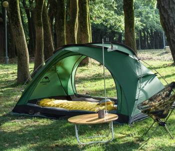 12 869 р. Палатка Naturehike Bear-Ul2 2-местная, алюминиевый каркас, зеленая Naturehike nh20zp108-fgr  с доставкой в г. Пермь. Увеличить фотографию 3