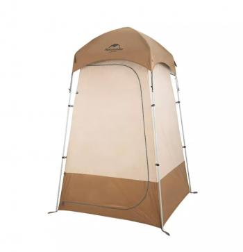 13 629 р. Палатка Naturehike душ-туалет, алюминиевый каркас, коричневый Naturehike nh21zp005-br  с доставкой в г. Пермь. Увеличить фотографию 1