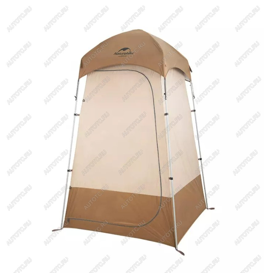 13 629 р. Палатка Naturehike душ-туалет, алюминиевый каркас, коричневый Naturehike nh21zp005-br  с доставкой в г. Пермь