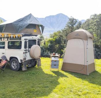 13 629 р. Палатка Naturehike душ-туалет, алюминиевый каркас, коричневый Naturehike nh21zp005-br  с доставкой в г. Пермь. Увеличить фотографию 9