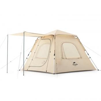 13 949 р. Палатка Naturehike Ango 3-местная, быстросборная, бежевая Naturehike nh21zp010-kh  с доставкой в г. Пермь. Увеличить фотографию 1