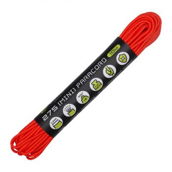 329 р. Паракорд 275 (мини) CORD nylon 10м световозвращающий (neon orange) CORD 275.n10.lm.n.o  с доставкой в г. Пермь. Увеличить фотографию 1