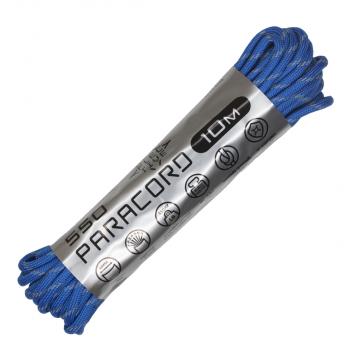 379 р. Паракорд 550 CORD nylon 10м световозвращающий (blue) CORD 550.n10.lm.bl  с доставкой в г. Пермь. Увеличить фотографию 1