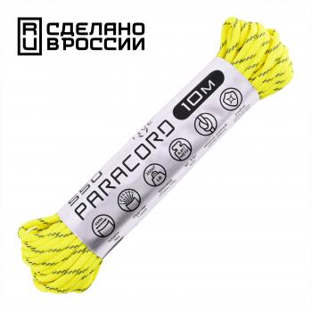 399 р. Паракорд 550 CORD nylon 10м световозвращающий (neon yellow) CORD 550.n10.lm.n.y  с доставкой в г. Пермь. Увеличить фотографию 1
