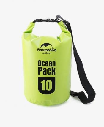 899 р. Гермомешок Naturehike Ocean Pack 10 л. (зелёный) Naturehike fs15m010-j-10gr  с доставкой в г. Пермь. Увеличить фотографию 1