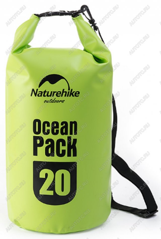 1 059 р. Гермомешок Naturehike Ocean Pack 20 л. (зелёный) Naturehike fs15m010-j-20gr  с доставкой в г. Пермь