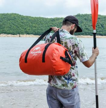 5 469 р. Гермосумка Naturehike 120 л ПВХ (Красная) Naturehike nh20fsb03-r120l  с доставкой в г. Пермь. Увеличить фотографию 10