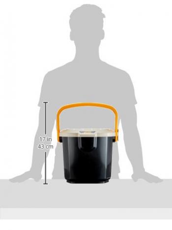 1 699 р. Ящик экспедиционный IRIS RV BOX Bucket 15B, ORCHERBLACK, 15 литров 34x31,5x27,5 см. IRIS OHYAMA bucket 15bo  с доставкой в г. Пермь. Увеличить фотографию 4