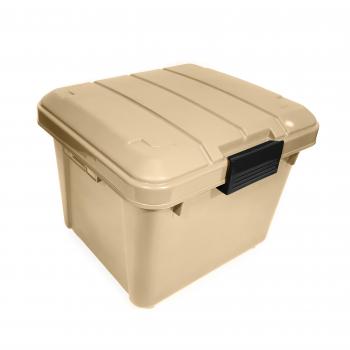 2 269 р. Ящик экспедиционный IRIS RV BOX 400, бежевый, 28 литров 42x37,5x33 см. IRIS OHYAMA rv400b  с доставкой в г. Пермь. Увеличить фотографию 4