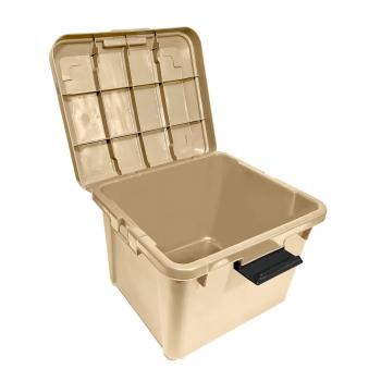 2 269 р. Ящик экспедиционный IRIS RV BOX 400, бежевый, 28 литров 42x37,5x33 см. IRIS OHYAMA rv400b  с доставкой в г. Пермь. Увеличить фотографию 3