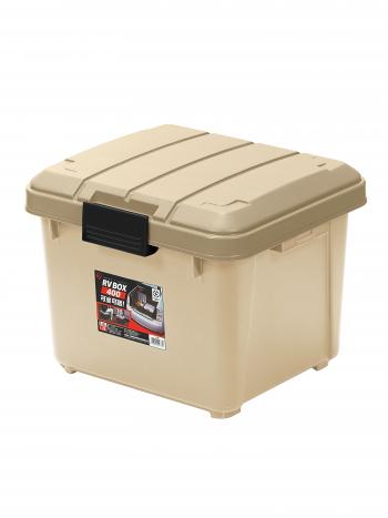 2 269 р. Ящик экспедиционный IRIS RV BOX 400, бежевый, 28 литров 42x37,5x33 см. IRIS OHYAMA rv400b  с доставкой в г. Пермь. Увеличить фотографию 1
