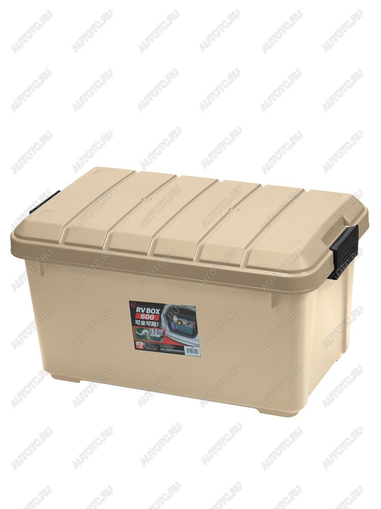 4 869 р. Ящик экспедиционный IRIS RV BOX 600, 40 литров 61,5x37,5x33 см. Бежевый IRIS OHYAMA rv600b  с доставкой в г. Пермь