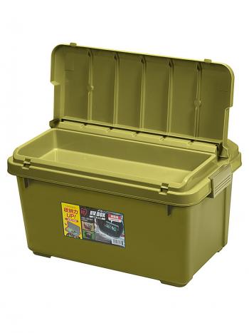 5 139 р. Ящик экспедиционный IRIS RV BOX RV600C c двойной разделенной крышкой, 40 л 61,5x37,5x34 см хаки IRIS OHYAMA rv600ckh  с доставкой в г. Пермь. Увеличить фотографию 2