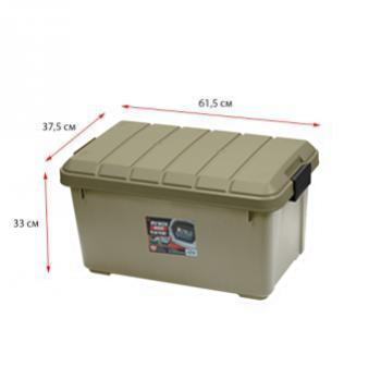 4 639 р. Ящик экспедиционный IRIS RV BOX 600, 40 литров 61,5x37,5x33 см. Хаки IRIS OHYAMA rv600kh  с доставкой в г. Пермь. Увеличить фотографию 6
