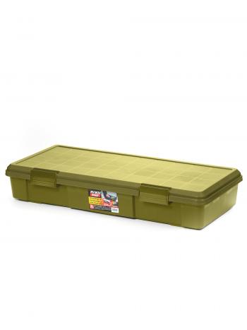 3 899 р. Ящик экспедиционный IRIS RV BOX 900F, 30 литров 90x40x15 см. Хаки IRIS OHYAMA rv900fkh  с доставкой в г. Пермь. Увеличить фотографию 1