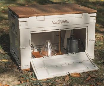 6 199 р. Ящик туристический Naturehike 50 л, трансформер, серый Naturehike nh20sj036-gr50l  с доставкой в г. Пермь. Увеличить фотографию 4