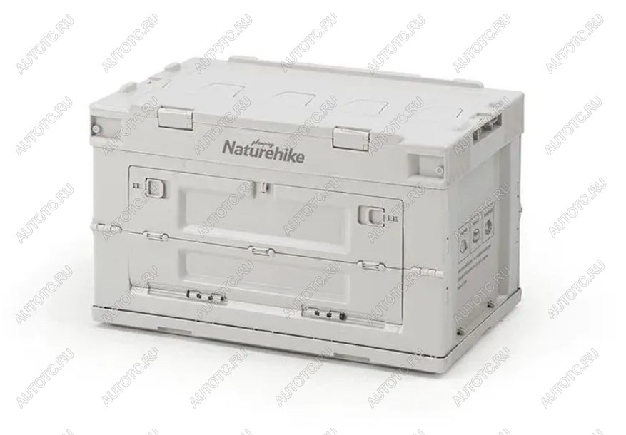 6 199 р. Ящик туристический Naturehike 50 л, трансформер, серый Naturehike nh20sj036-gr50l  с доставкой в г. Пермь