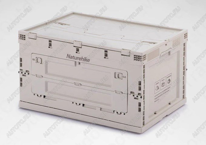 8 739 р. Ящик туристический Naturehike 80 л, трансформер, серый Naturehike nh20sj036-gr80l  с доставкой в г. Пермь
