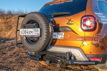 7 189 р. Лестница РИФ для установки на запасное колесо РИФ-обвес rif000-60000  с доставкой в г. Пермь. Увеличить фотографию 5