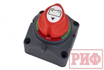 3 109 р. Коммутатор двух аккумуляторов РИФ 12-48В 275А РИФ rif22-7-1000600  с доставкой в г. Пермь. Увеличить фотографию 1